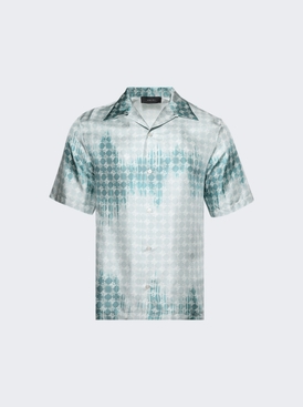 Quad Bleached Camp Shirt Marine