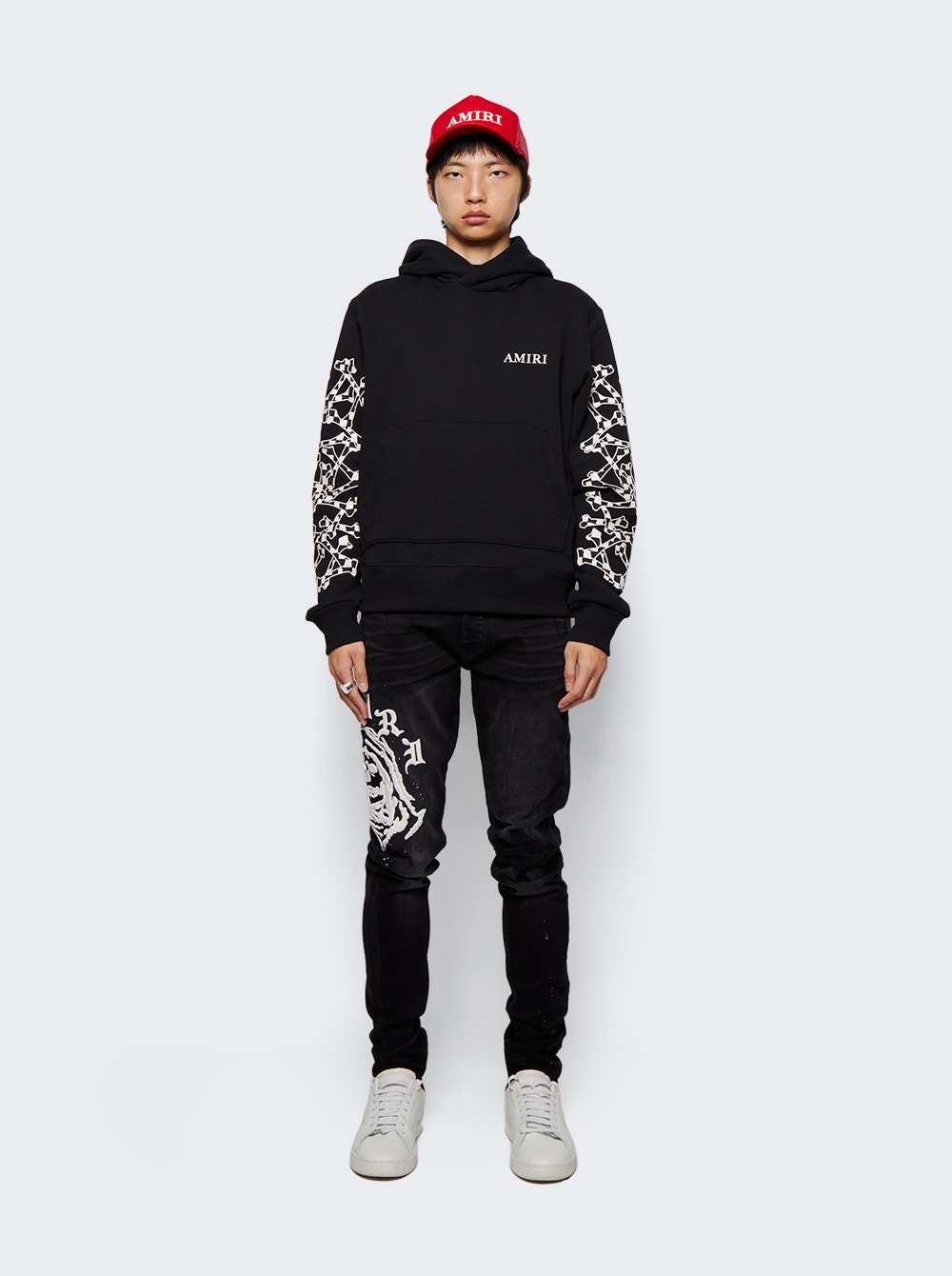 Wes Lang Reaper Logo Jean Aged Black | The Webster Wes Lang Reaper Logo Jean Aged Black | The Webster