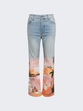 Resort Club Straight-leg Jeans Light Indigo