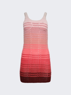 Sunset Ombre Crochet Dress
