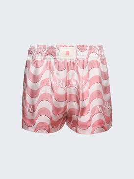 Staggered Wave Shorts Flamingo Pink