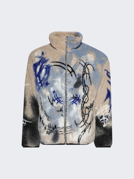 Teddy Jacquard Jacket Aek Beige