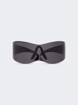 Panther Mask Sunglasses Solid Grey