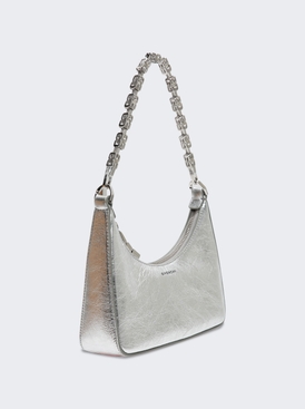 Mini Moon Cut Out Bag Silver and Grey secondary image