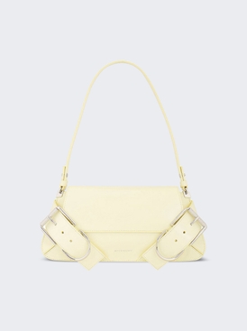 Voyou Shoulder Flap Bag Soft Yellow