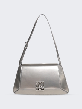 4g Liquid Shoulder Bag Light Silver