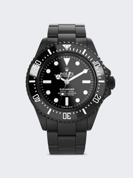 Matte Black Submariner Date Watch