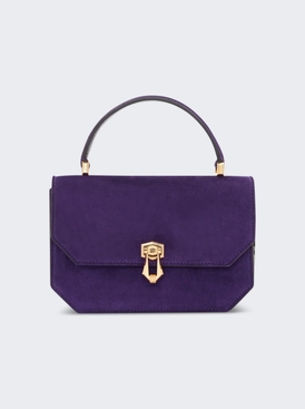 Belleville 18 Handbag Suede Violet