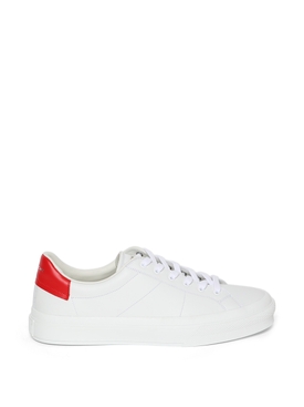 CITY SPORT LACE-UP SNEAKER White and Red