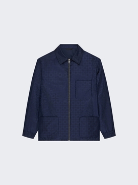 Overshirt In Monogram 72 Jacquard Dark Blue