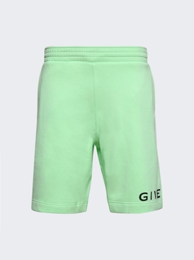 Boxy Fit Shorts Mint Green