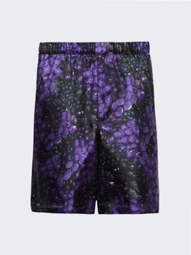 Formal Elastic Shorts Purple