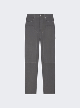 Studded Carpenter Pants Medium Grey