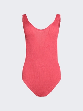 Mara One-Piece Swimsuit Mineral Red Palm