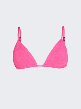 Luana Triangle Bikini Top Raspberry