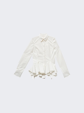 Frill Shirt White