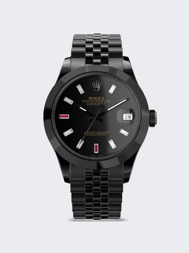 Black With Sapphires Datejust Watch