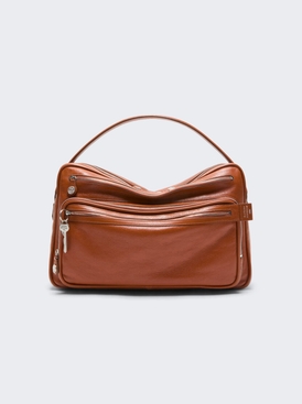 Camero Camera Shoulder Bag Cognac Brown