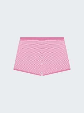 Micro Stripe Mini Short Guava Stripe