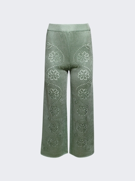 Vine Floral Pant Sage