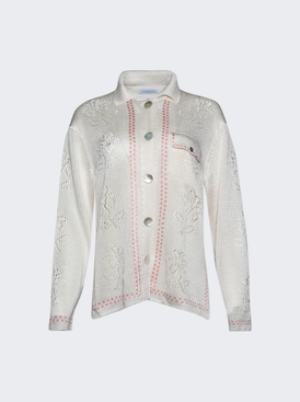 Dinner Party Long Sleeve Shirt Natural And Shell