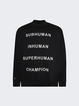 X Champion Knitted Jumbo Sweat Black