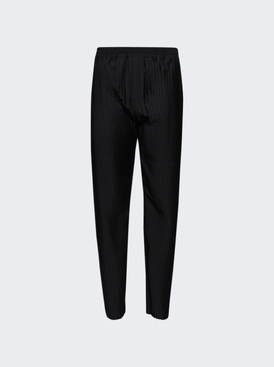Pleated Two Piece Pants Midnight Black