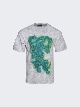 Jacquard Tee Panther Midnight Grey