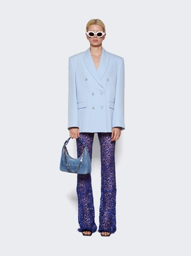 Lace Flared Trousers Royal Blue secondary image