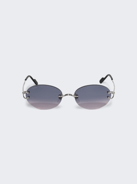 Signature C Sunglasses Silver