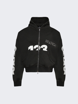 Uso-123 Cva Zip Hoodie Mechanic Black