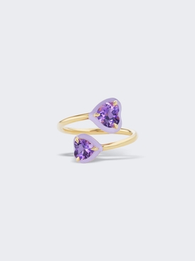 Elsa Amethyst Ring 18k Yellow Gold