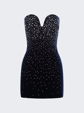 Strapless Sweetheart Mini Dress Midnight