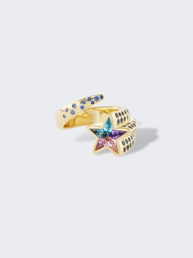 Shooting Star Ring 18k Yellow Gold