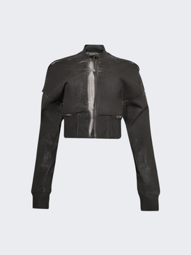 Flight Cropped Jacket Darkdust