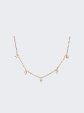 Diamond 5 Teardrop Choker