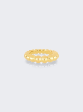 Jumbo Ball Stack Ring Gold