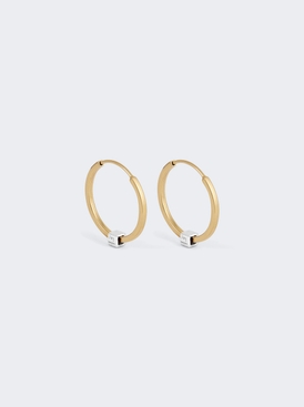 Joia Slim Hoops Yellow Gold