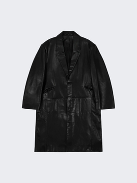 Single Breasted Coat Black