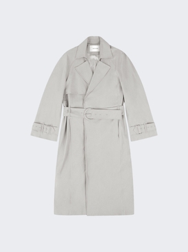 Goodman Trench Coat Light Grey