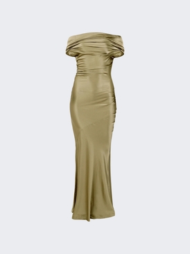 Sleeveless Bound Dress Viridian