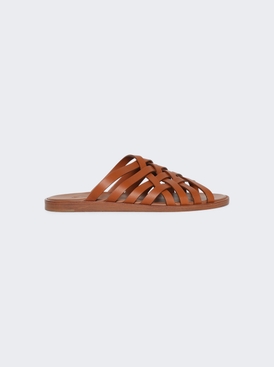 Bayonne Weaving Walk Silky Leather Sandals
