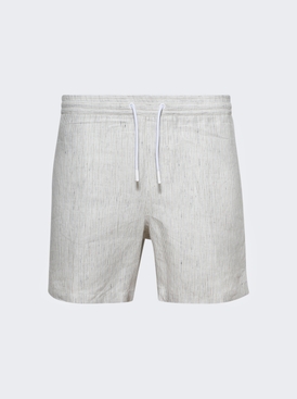 Bermuda Bay Linen Striped Shorts