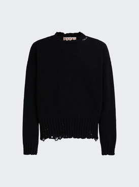 Crew-neck Jumper Black
