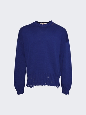 Crew-neck Jumper Bluette