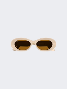 Oval Frame Sunglasses