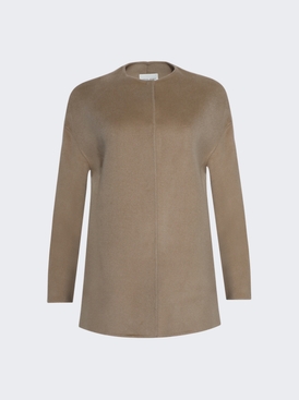 Gio Short Wool Coat Mink Taupe