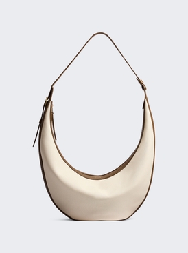 Augustina Canvas Hobo Bag Cream