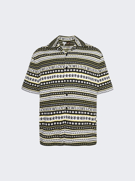 Paula's Ibiza Short Sleeve Shirt Yellow And Multicolor