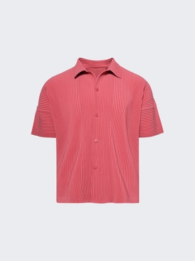 Short Sleeve Shirt Dusty Red